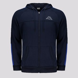 Jaqueta Kappa Moletom Fleece Sport Masculina