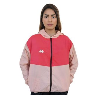 Jaqueta Kappa Quebra Vento Lory Feminina - Rosa P