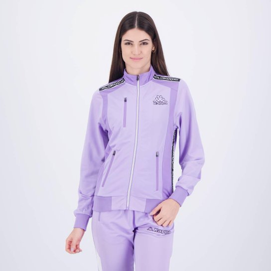 Jaqueta Kappa Sport Wess Feminina Lilás
