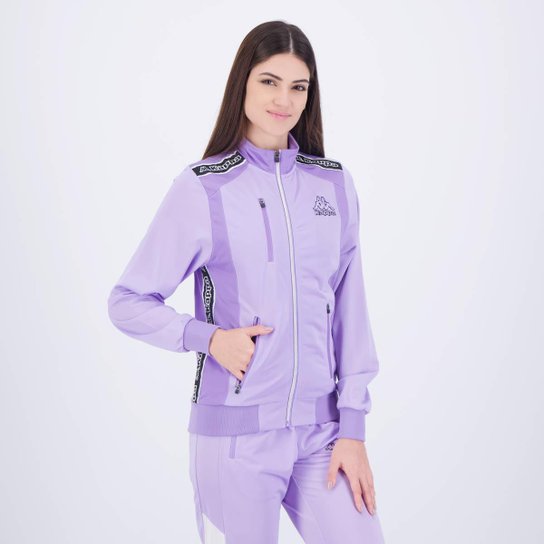 Jaqueta Kappa Sport Wess Feminina Lilás
