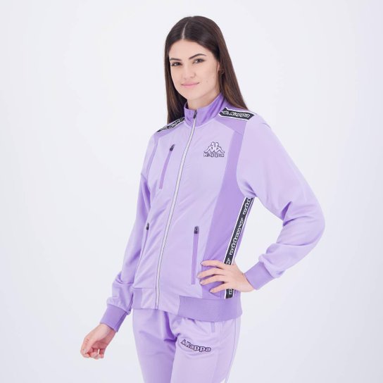 Jaqueta Kappa Sport Wess Feminina Lilás