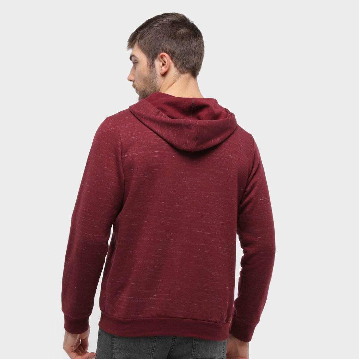 jaqueta masculina bordo