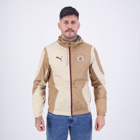 Jaqueta Manchester City 24/25 Pré Jogo Puma Masculina