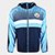 Jaqueta Manchester City Corta Vento SPR C/ Capuz Masculina - Branco+Azul