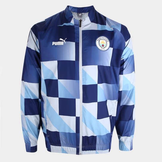 Jaqueta Manchester City Pré Jogo Puma Unissex
