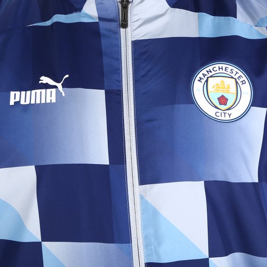 Jaqueta Manchester City Pré Jogo Puma Unissex