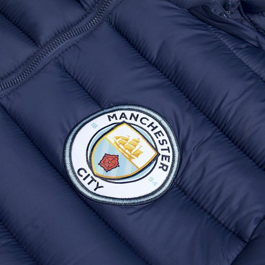 Jaqueta Manchester City Puffer Bomber Masculino