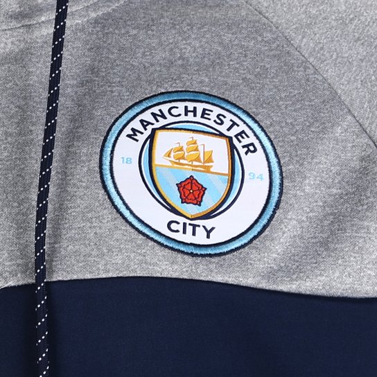Jaqueta Manchester City SPR C/ Capuz Masculina