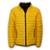 Jaqueta Masculina Goose Down Puffer Kailash - Preto+Amarelo
