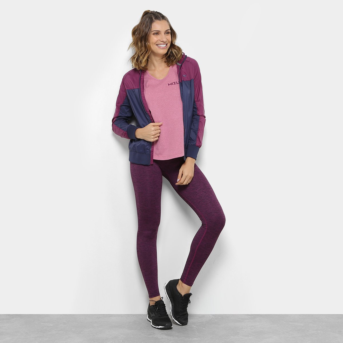 jaqueta mizuno torres feminina