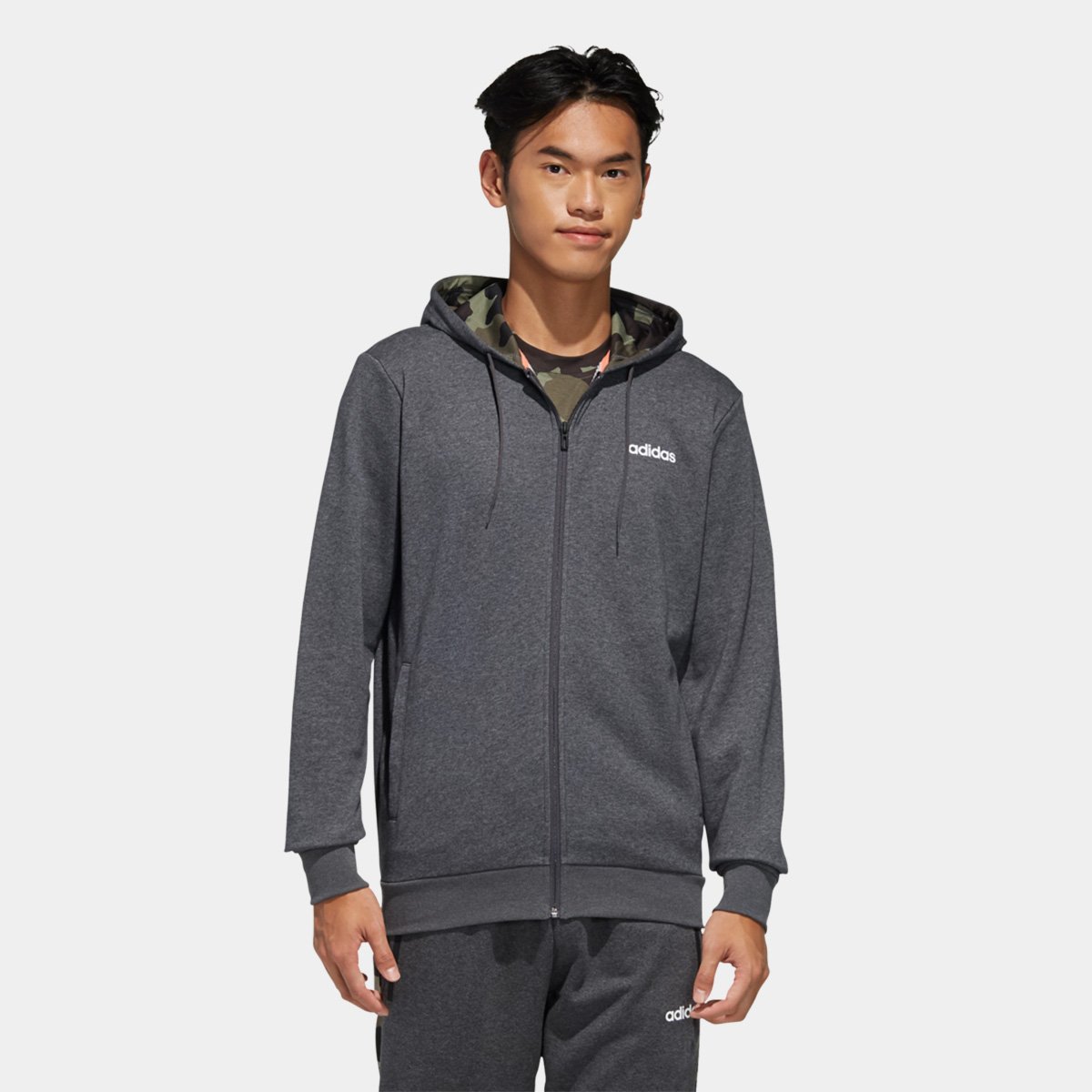 jaqueta adidas moletom