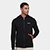 Jaqueta Moletom Calvin Klein Intense Texture Capuz Masculina - Preto