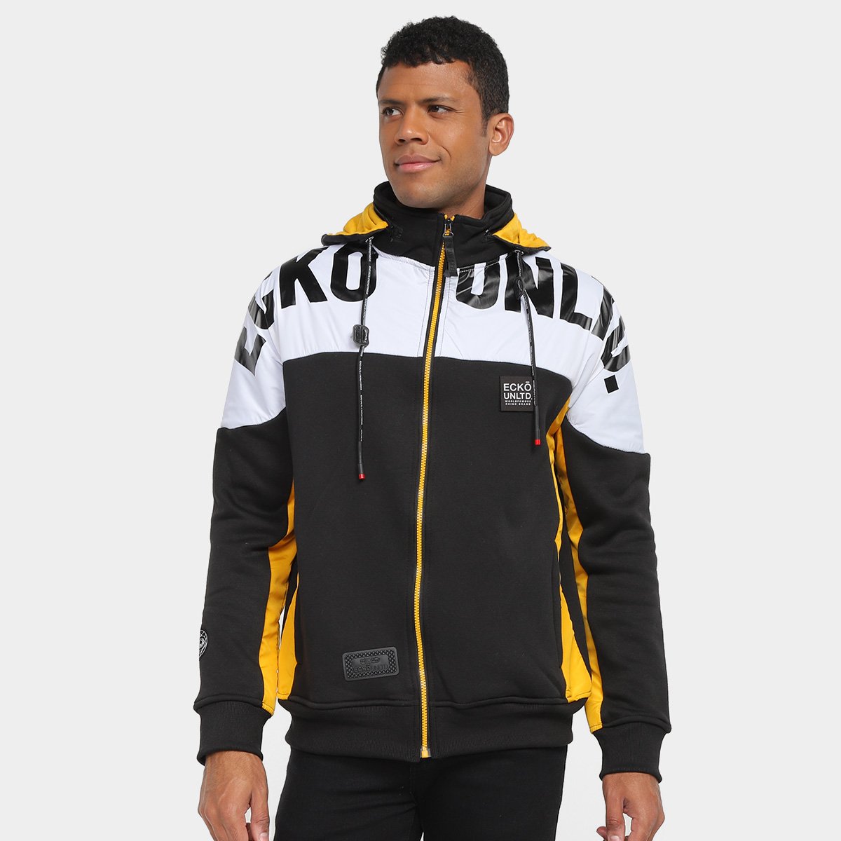 Jaqueta Moletom Ecko Com Capuz Masculina Allianz Parque Shop