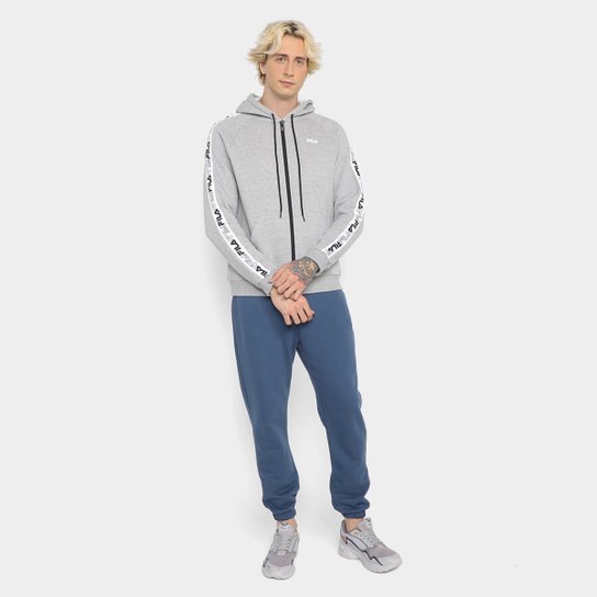 Jaqueta Moletom Fila Basic Tape Masculina