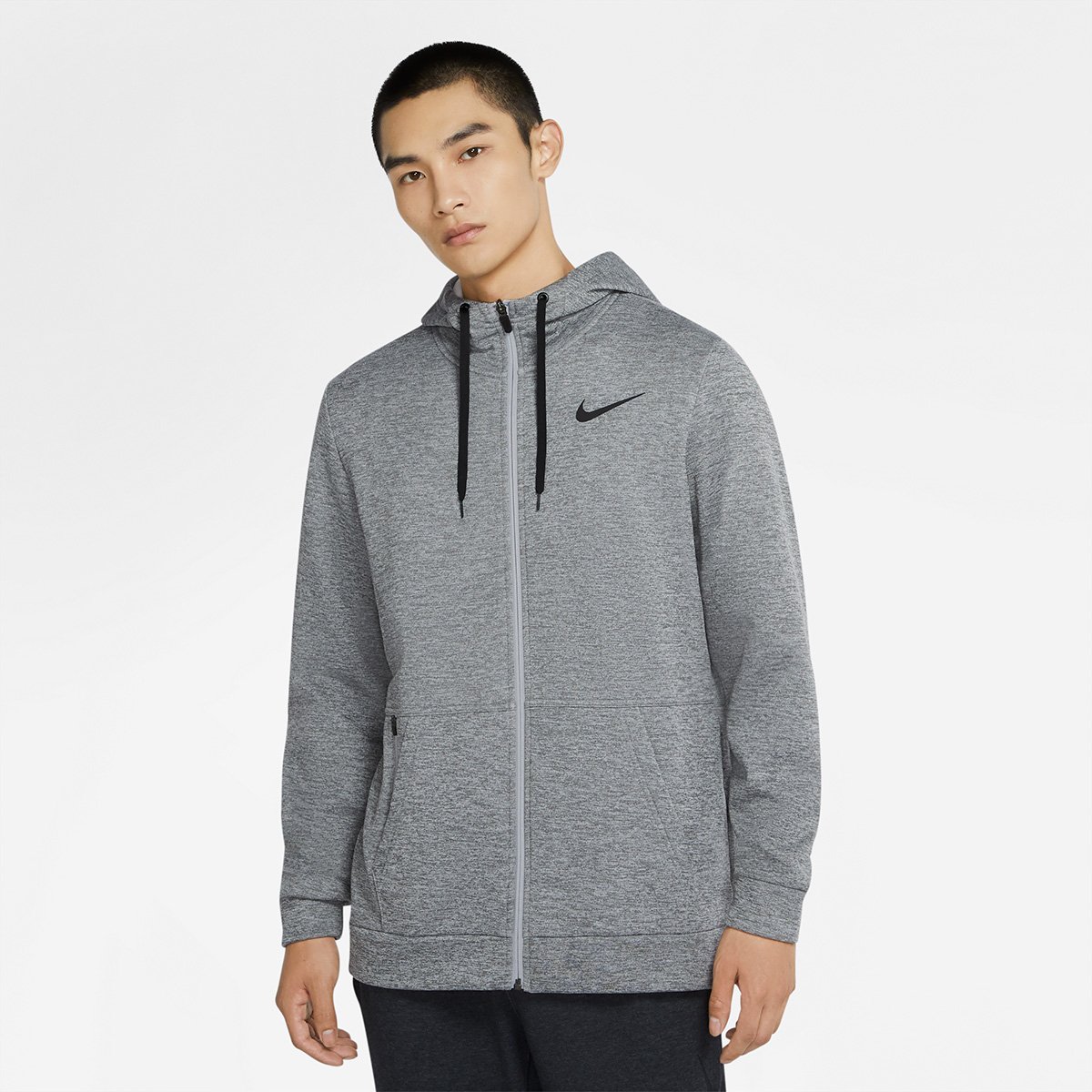 Jaqueta Nike Cinza Moletom Canguru Nike Blusão Masculino Moletom