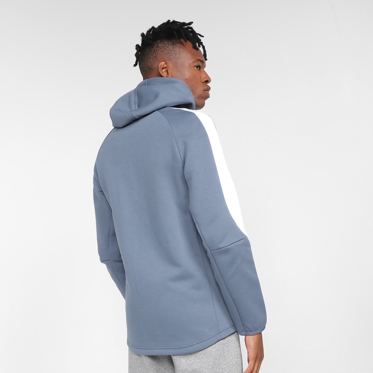 Jaqueta Moletom Puma Evostripe Full-Zip com Capuz Masculino