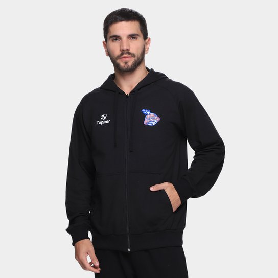 Jaqueta Moletom Topper Franca Treino CT Masculina