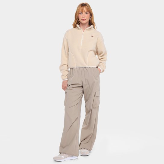 Jaqueta New Balance Fleece Feminina