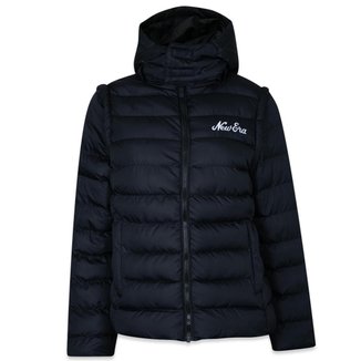Jaqueta New Era Feminina Puffer-Colete Script