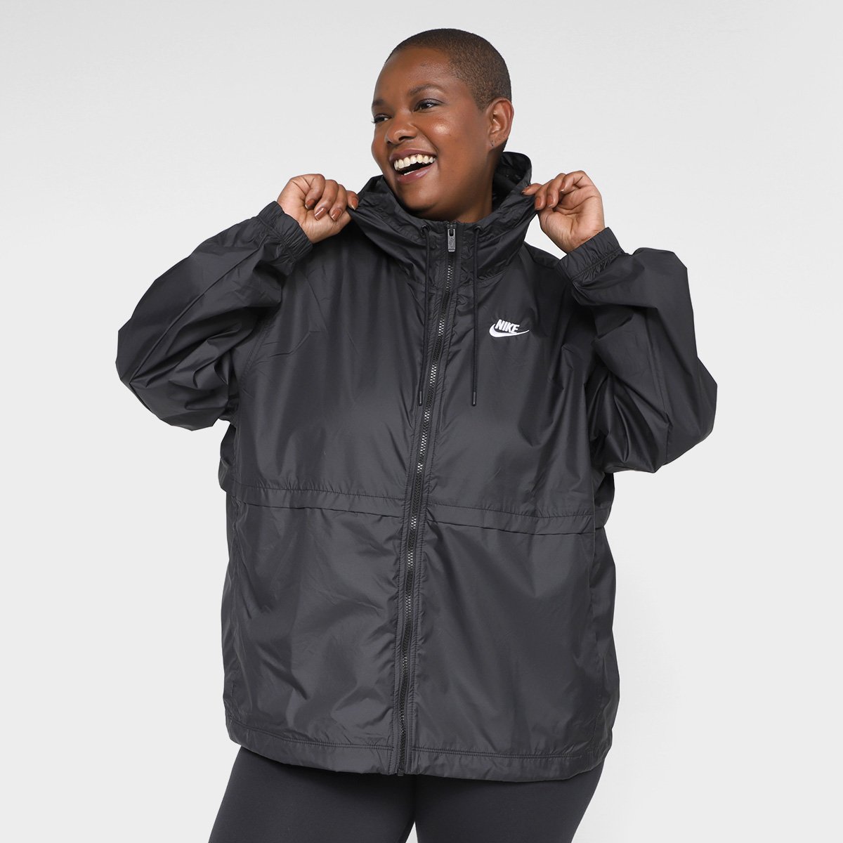 Jaqueta Nike Sportswear Essential Repel Plus Size Feminina