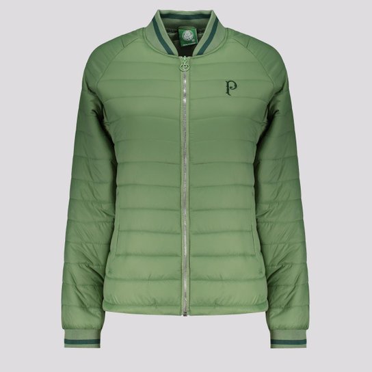 Jaqueta Palmeiras League Puffer Feminina Verde