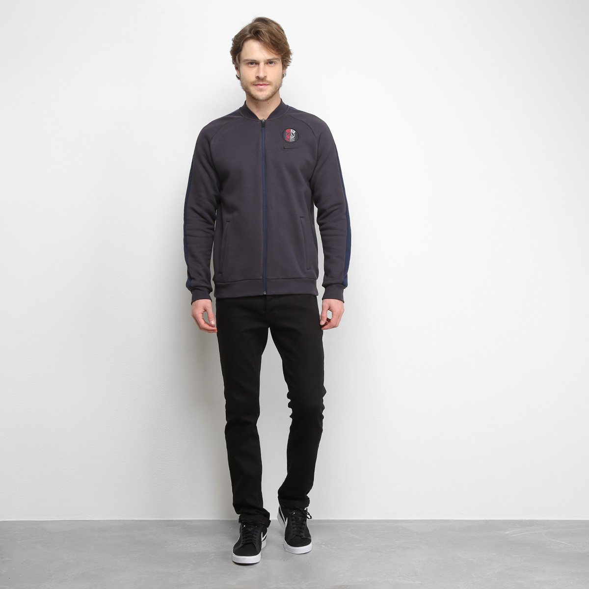 jaqueta nike psg track masculina