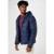 Jaqueta Puffer Hering Básica Com Capuz Masculina - Azul