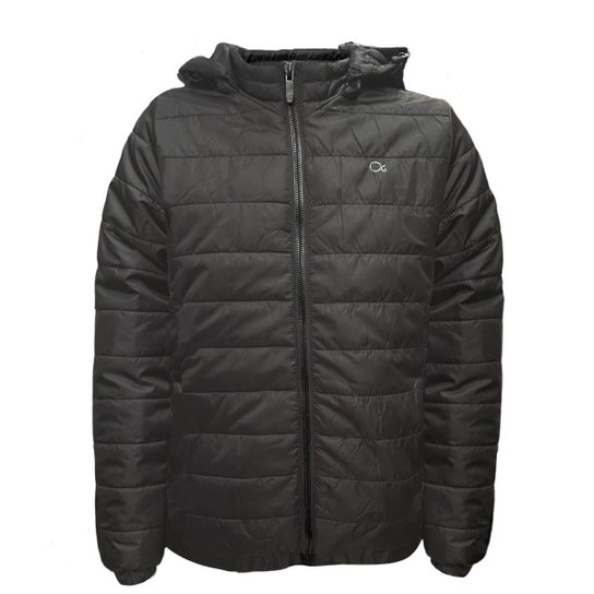 Jaqueta Puffer Infantil Ogochi Essencial Menino