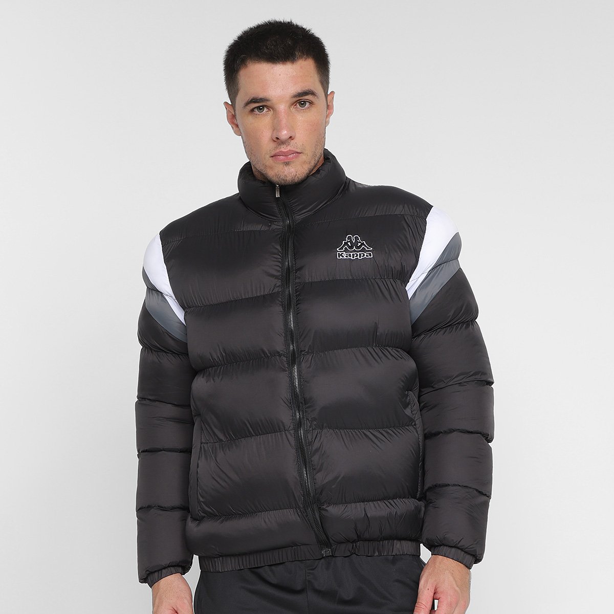 Jaqueta Puffer Kappa Padding Sport Logo Masculina Allianz Parque