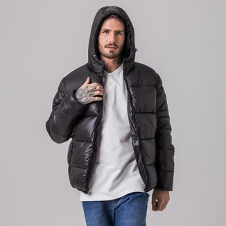 Jaqueta Puffer Masculina Rock e Soda Cor:;Tamanho:GG;Gênero:Masculino