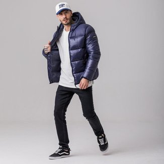 Jaqueta Puffer Masculina Rock e Soda Cor:;Tamanho:GG;Gênero:Masculino