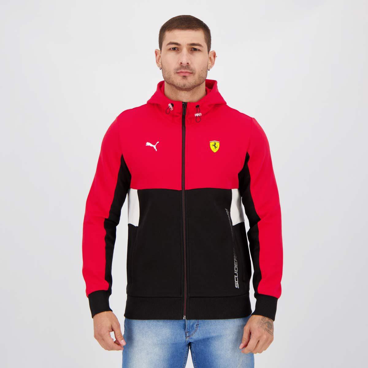 Jaqueta Puma Ferrari Original Blusa Da Ferrari Vermelha Jaqueta