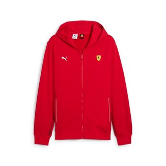 Jaqueta Puma Moletom Ferrari Race Vermelha - Masculino Tamanho:GG;Gênero:Masculino;Cor: