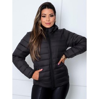 Jaqueta Rcv Store Bobojaco Capuz Removivel Feminina