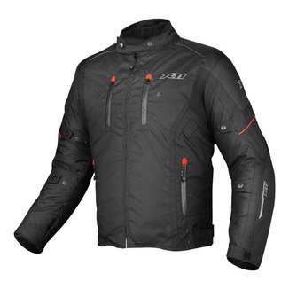 Jaqueta X11 Iron 3 Masculina Impermeável Motociclista Bolso Com MP3 System