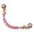 Jibbitz™ corrente be happy unico - Branco