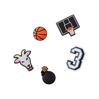 Jibbitz Crocs Basketball Star - 5 Pack Único