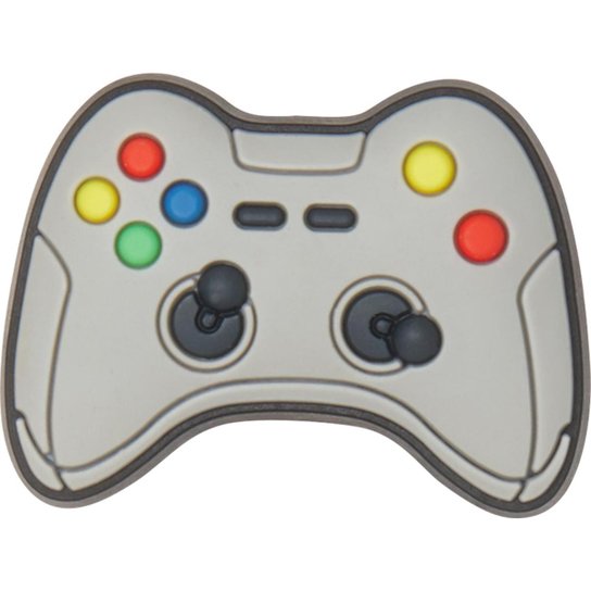 Jibbitz Crocs Grey Game Controller