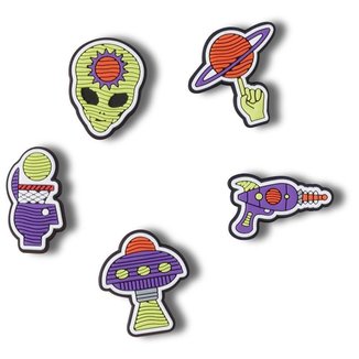 Jibbitz™ extra-terrestre pack com 5 unidades unico