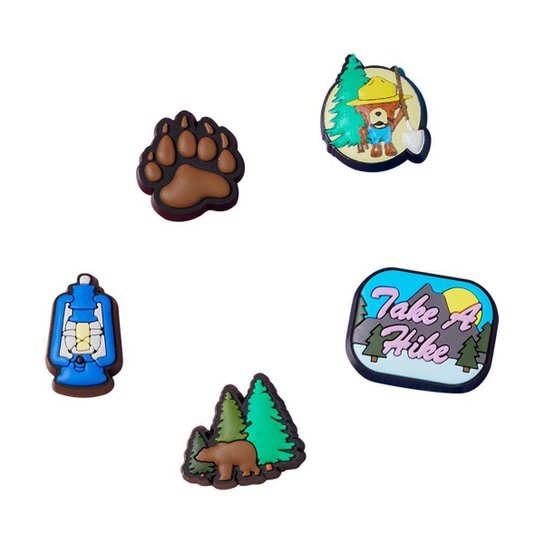 Jibbitz™ faça uma caminhada pack com 5 peças unico