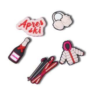 Jibbitz™ kit ski meninas pack 5 unico
