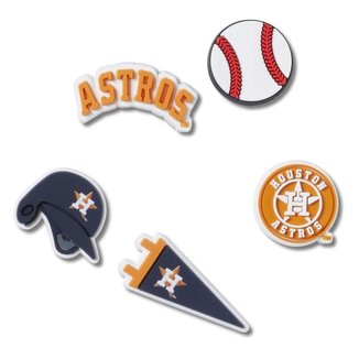 Jibbitz™ mlb houston astros pack com 5 peças unico