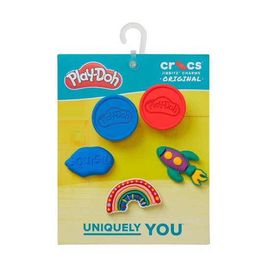 Jibbitz™ play-doh pack 5 unico