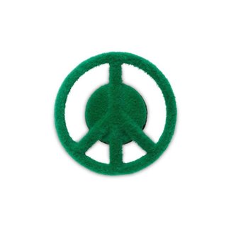 Jibbitz™ símbolo da paz com textura de grama unico