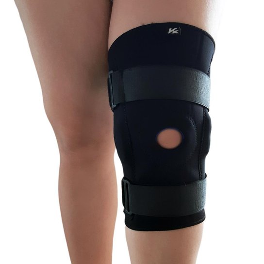 Joelheira Articulada Kanxa Linha Ajustável Neoprene Para Reabilitação 1459