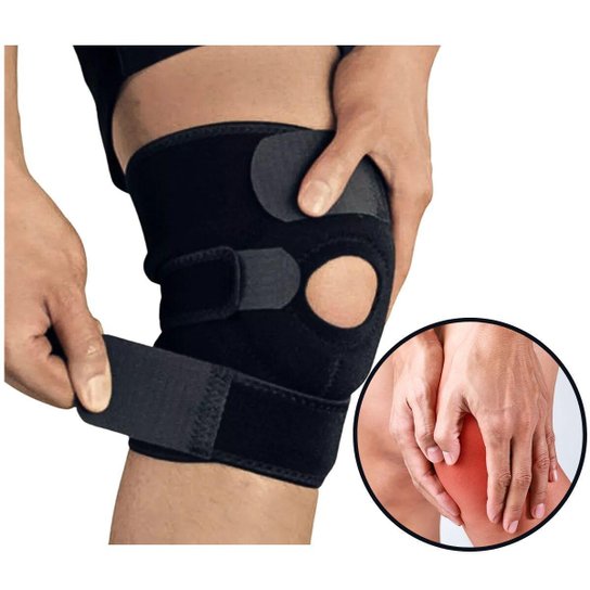 Joelheira Compressão Patelar Ortopédica Premium Dor Joelho