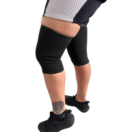 Joelheira Elástica Lisa compressão Triatleta PAR