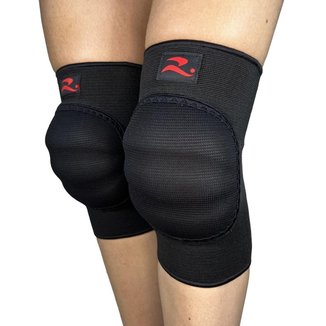 Joelheira Vôlei Elástica Profissional Realtex 0160 Adulto Voleibol
