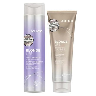 Joico Blonde Life Kit - Shampoo Violet + Condicionador Brightening Kit