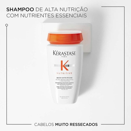 Kérastase Nutritive Bain Satin Riche Shampoo 250ml